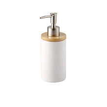 Load image into Gallery viewer, Ceramic Bamboo Bathroom Tumblers Teeth Brushing Cup Bathroom Emulsion Container Kitchen Tableware Dishwashing Liquid Container
